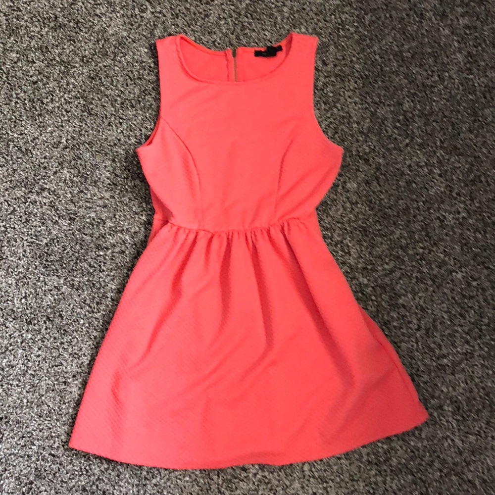 Coral dress